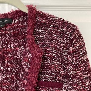 Ann Taylor boucle tweed jacket